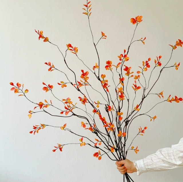 Wabi-sabi Style Autumn Maple Foliage (Artificial)