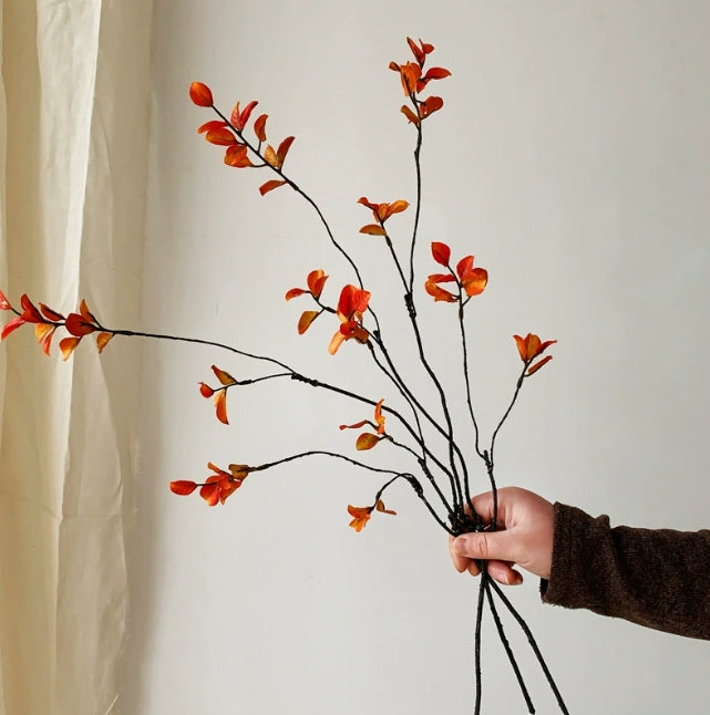 Wabi-sabi Style Autumn Maple Foliage (Artificial)
