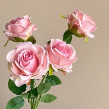 Set of 10 Artificial Rose Home Decor Stems