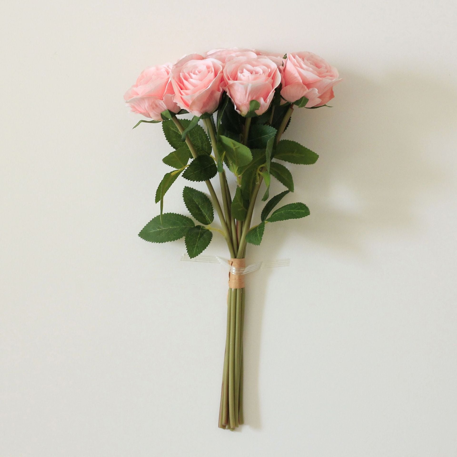 Artificial Rose Bouquet (8 Stems) – Ideal for Home Decor, Bridal Bouquets, and Silk Floral Arrangements