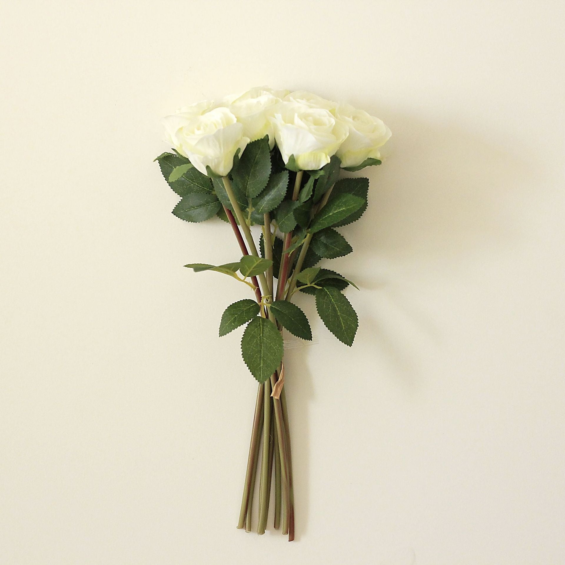 Artificial Rose Bouquet (8 Stems) – Ideal for Home Decor, Bridal Bouquets, and Silk Floral Arrangements