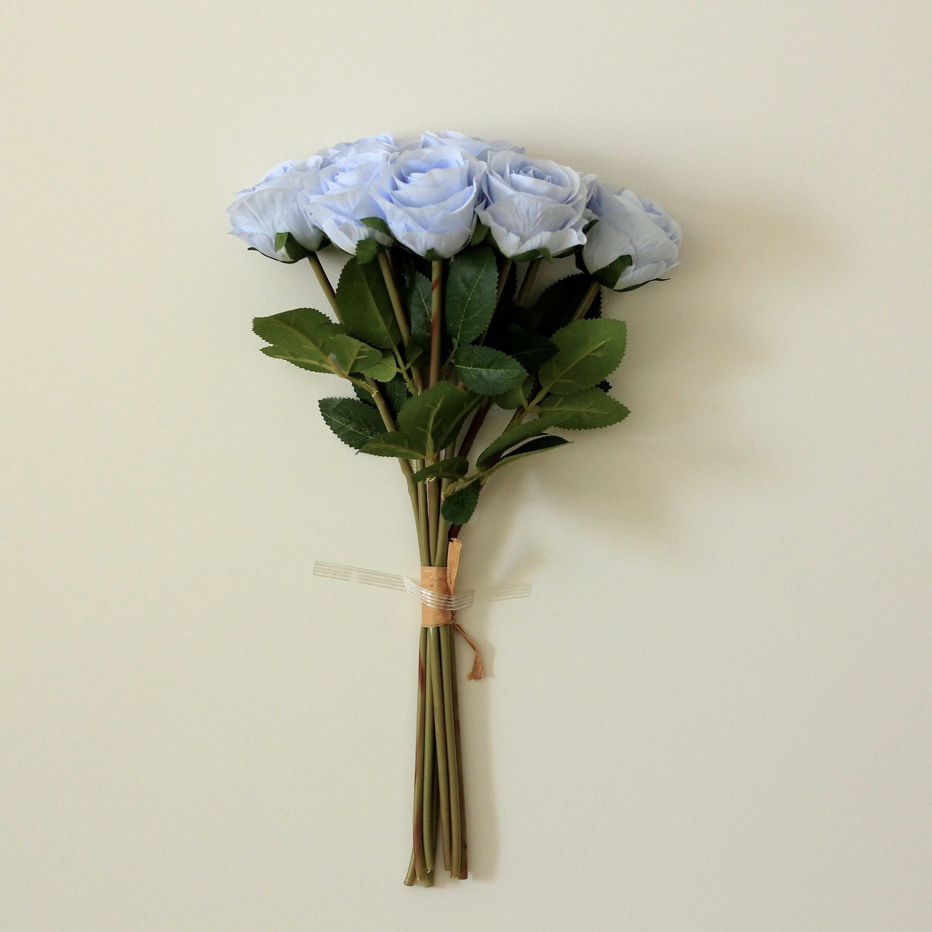 Artificial Rose Bouquet (8 Stems) – Ideal for Home Decor, Bridal Bouquets, and Silk Floral Arrangements
