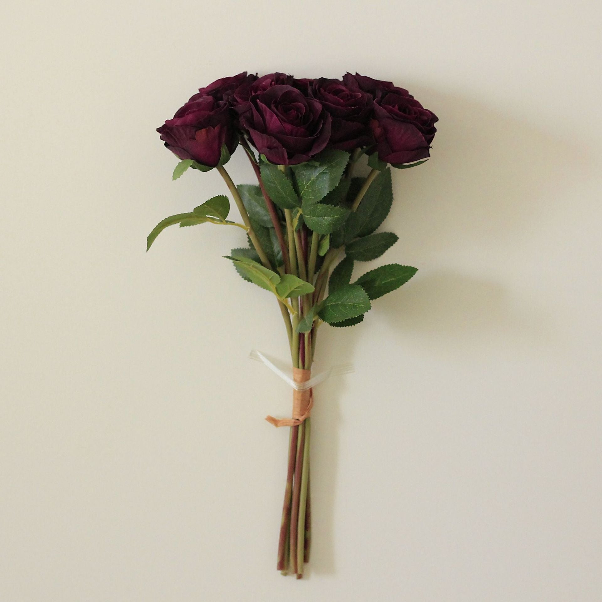 Artificial Rose Bouquet (8 Stems) – Ideal for Home Decor, Bridal Bouquets, and Silk Floral Arrangements