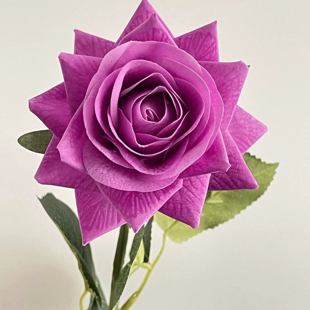 Artificial Rose Bouquet – Realistic "Real-Touch" Feel – Home Decor & Floral Arrangement