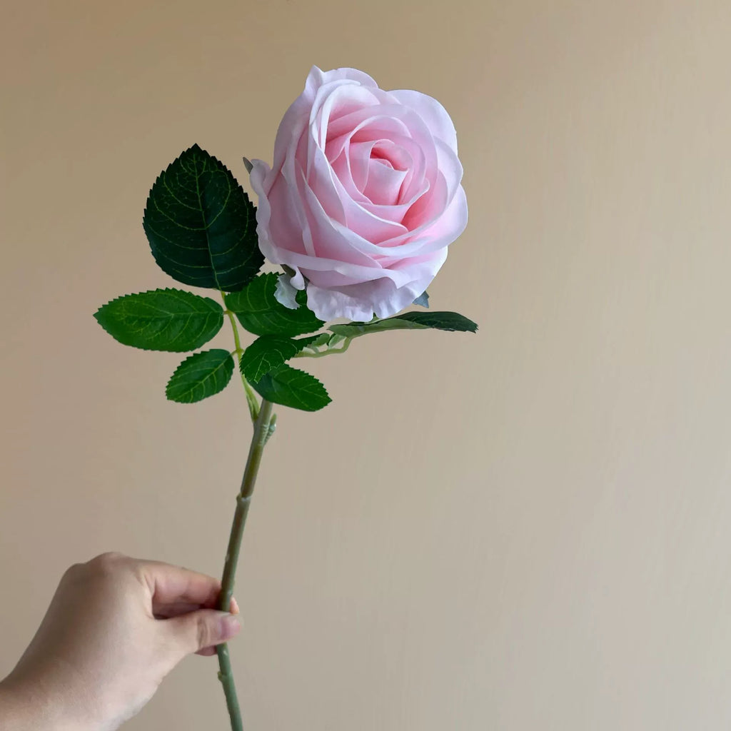 Set of 10 Large Rosebuds (Moist-Touch/Preserved-Look Artificial Flowers)