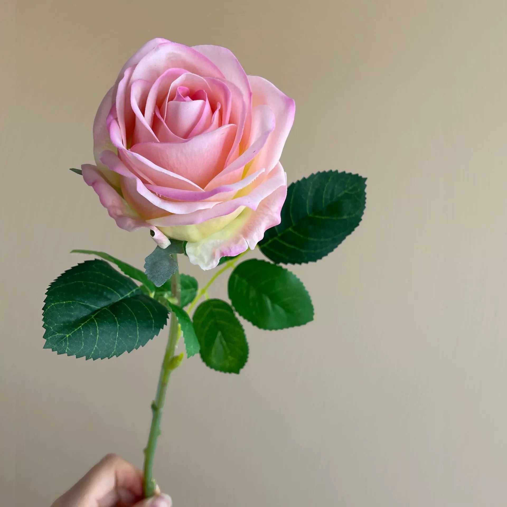 Set of 10 Large Rosebuds (Moist-Touch/Preserved-Look Artificial Flowers)