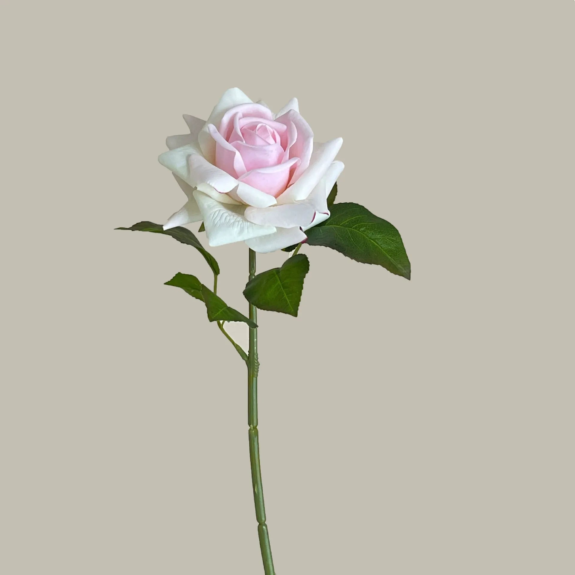 Moist-Touch Artificial Rose – Single-Stem Decorative Flower