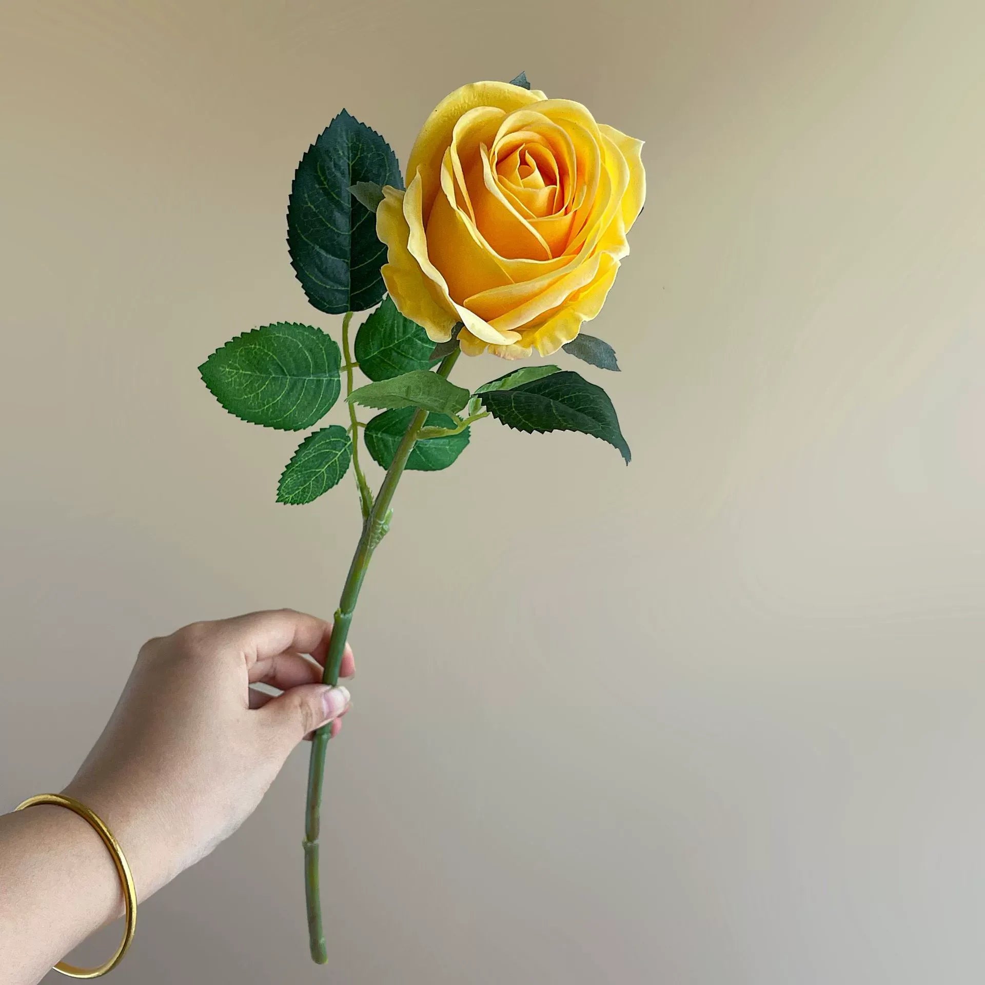 Set of 10 Large Rosebuds (Moist-Touch/Preserved-Look Artificial Flowers)