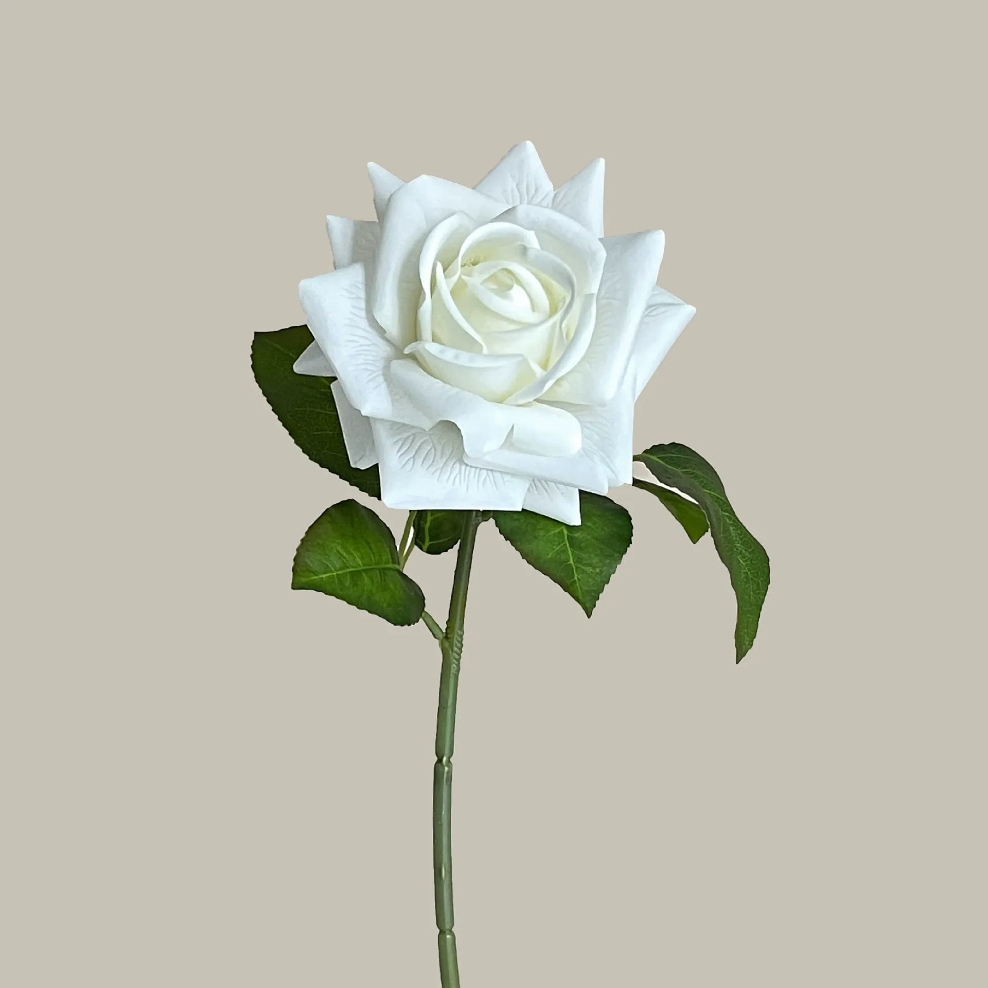Moist-Touch Artificial Rose – Single-Stem Decorative Flower