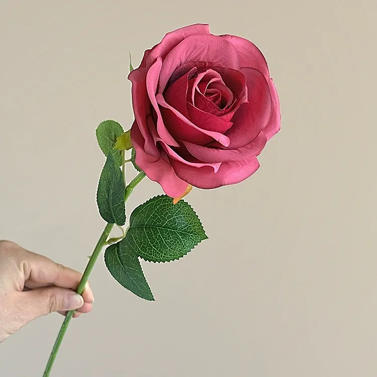 Set of 10 Artificial Rose Home Decor Stems