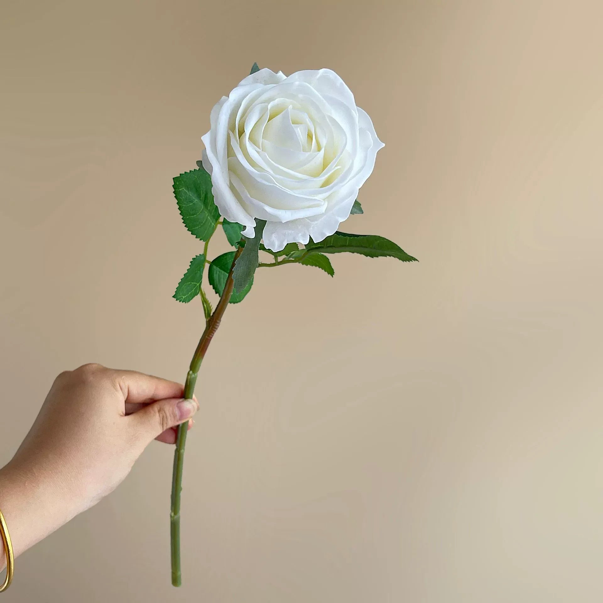 Set of 10 Large Rosebuds (Moist-Touch/Preserved-Look Artificial Flowers)
