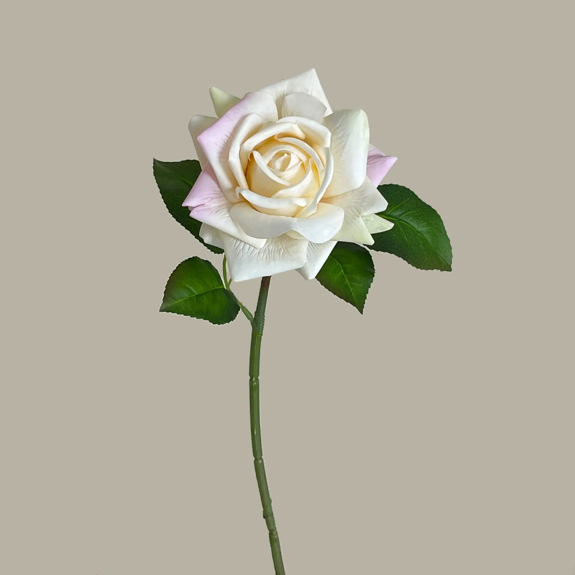 Moist-Touch Artificial Rose – Single-Stem Decorative Flower