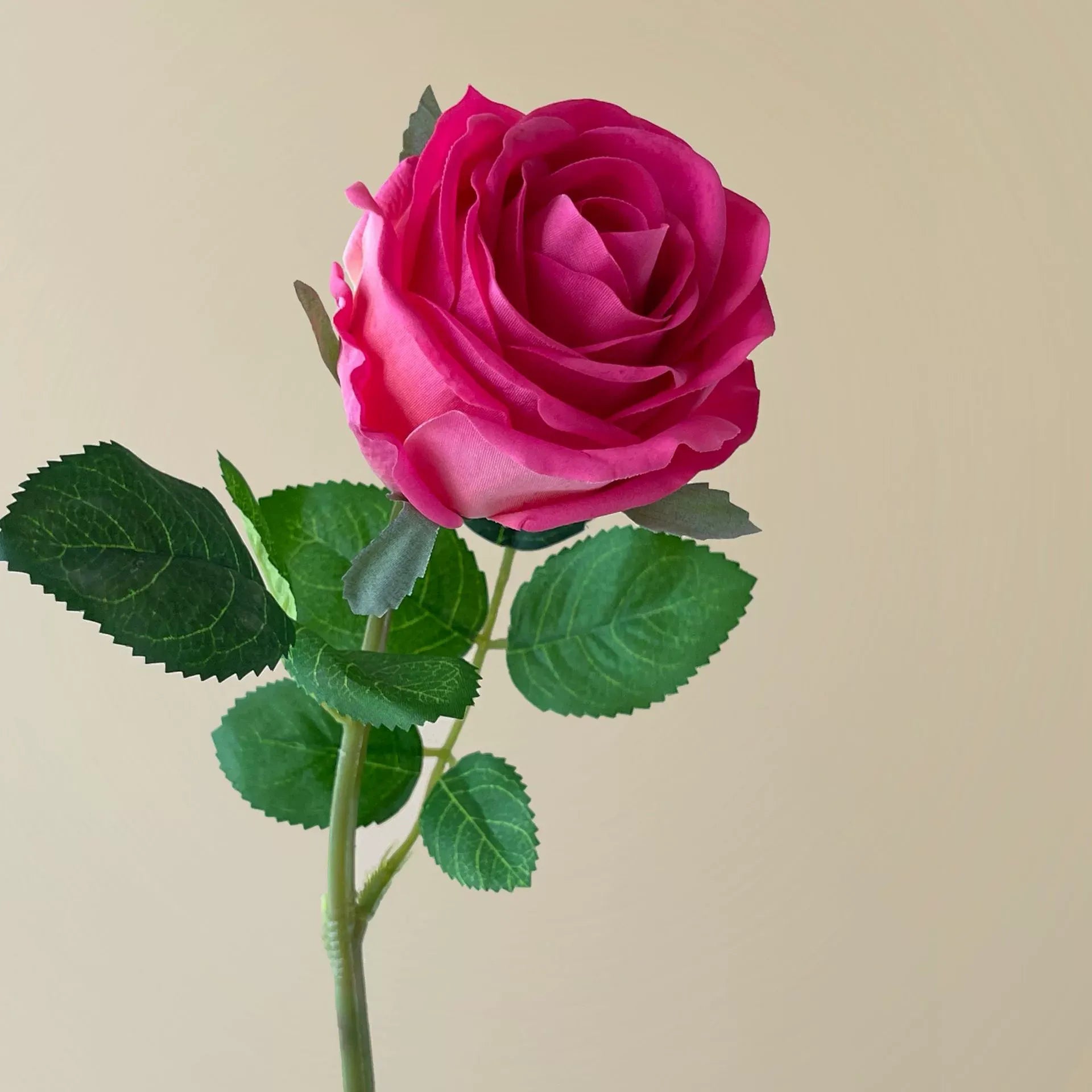 Set of 10 Large Rosebuds (Moist-Touch/Preserved-Look Artificial Flowers)